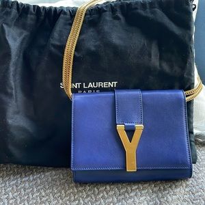 Vintage Saint Laurent Mini Y Ligne Crossbody Bag